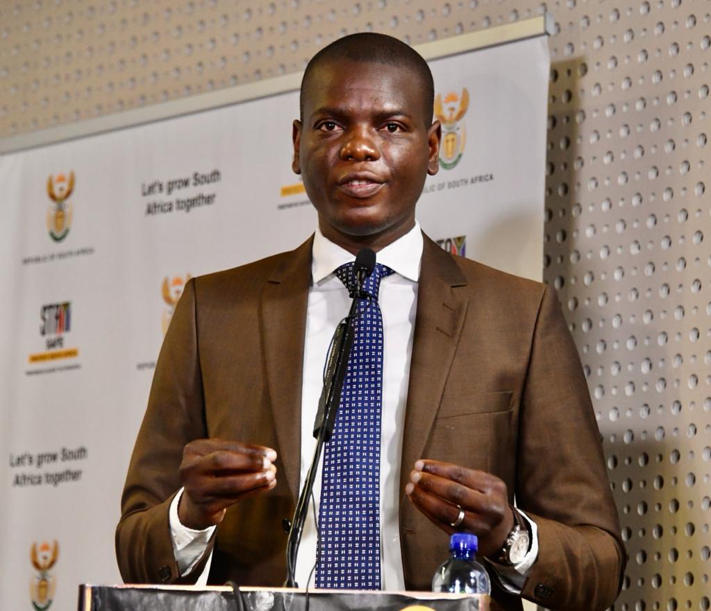 JUstice Minister Ronald Lamola