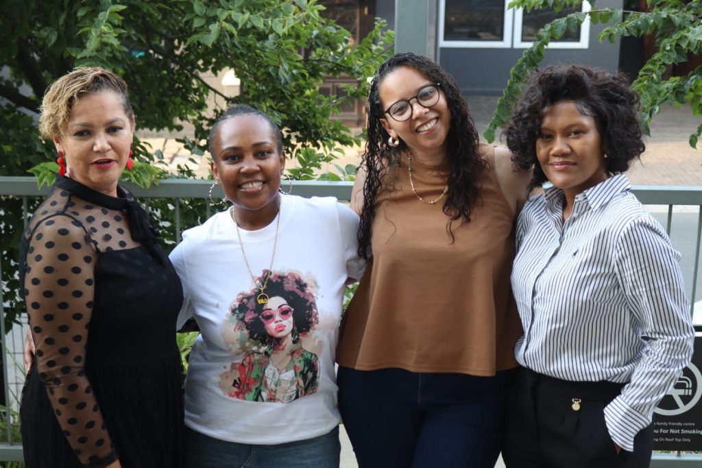 SA Heroes Awards Organizing Committee: Priscilla Klein - Marketing Manager, Amanda Matshaka - Founder & Organizer, Lauren Klein - Social Media Specialist and Linda Njotini- Creative Director.