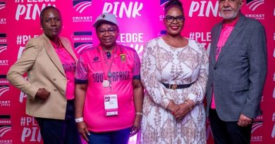 Cricket SA and Lions Cricket Support Breast Cancer Care at Charlotte Maxeke Hospital